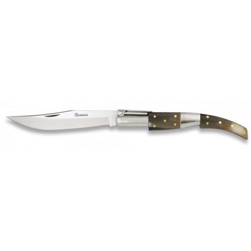 Pocket knife. ARABE CARRACA Nº1. Horn.10 - zsebkés, bicska, 9,7 cm, ALBAINOX