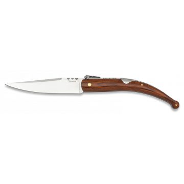   Red stamina pocket knife. Billet. 8.5 cm -  zsebkés, bicska, vörös famintás, ellenálló nyéllel