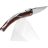   Red stamina pocket knife. Billet. 8.5 cm -  zsebkés, bicska, vörös famintás, ellenálló nyéllel