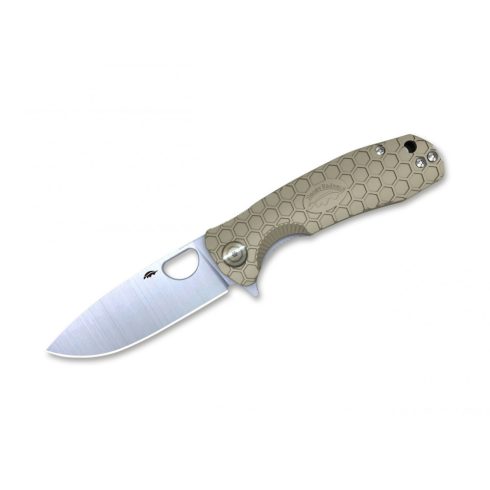 HONEY BADGER Flipper D2 Large Tan Burgundy zsebkés