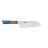   TOKISU SANTOKU  knife. Japanese style kitchen knife, blade 19,5 cm - Japán stílusú konyhakés, damaszkuszi acél pengével