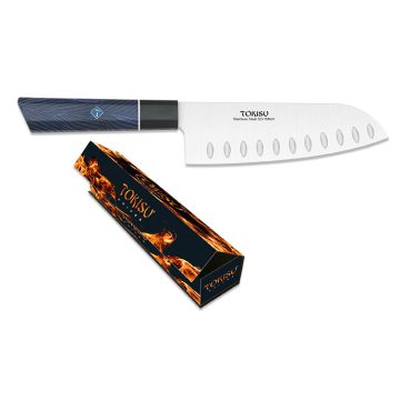   TOKISU SANTOKU  knife. Japanese style kitchen knife, blade 17 cm - Japán stílusú konyhakés