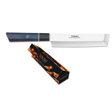   TOKISU NAKIRI  knife. Japanese style kitchen knife, blade 17,8 cm - Japán stílusú konyhakés