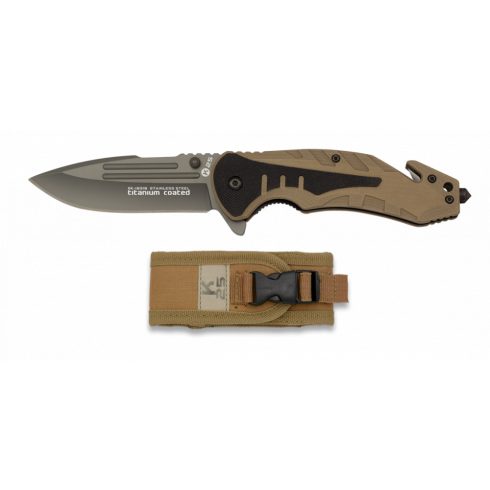 Tactical pocket knife K25 G10 clip - zsebkés, bicska