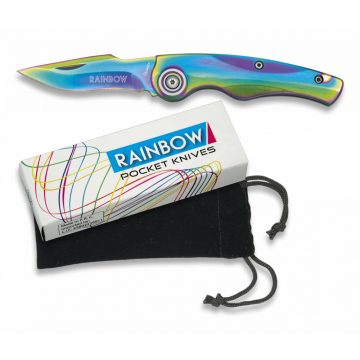 Pocket knife RAINBOW 6.4 cm - zsebkés, bicska
