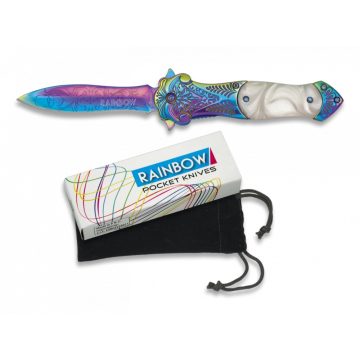 Pocket knife RAINBOW FOS . 9cm - zsebkés, bicska