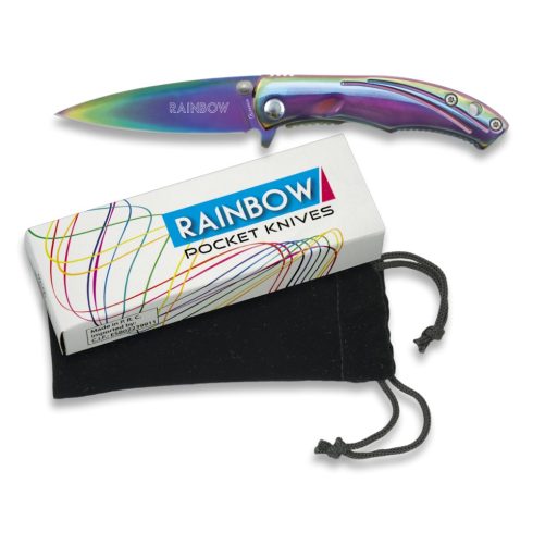 Pocket Knife Rainbow: blade: 5.6 - zsebkés, bicska