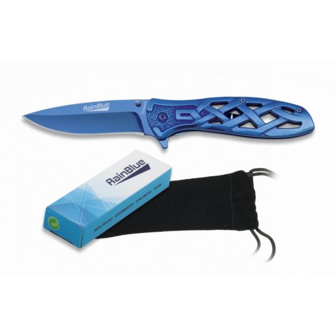 Rainblue pocket knife. Blade 8.6 cm - zsebkés, bicska
