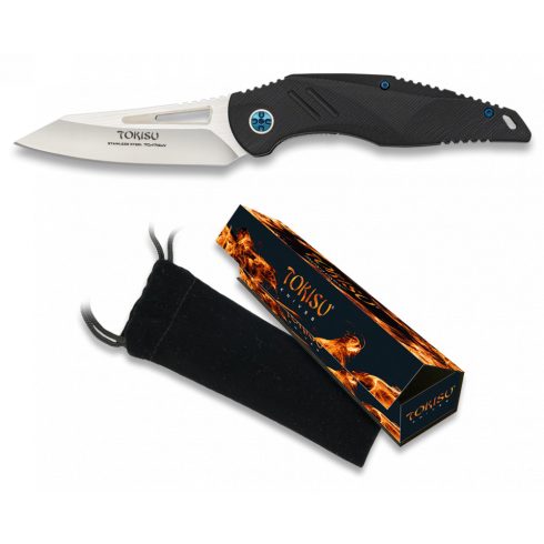Tokisu G10 penknife. CNC blade. 8.8 cm - zsebkés, bicska, tollkés, 8,8 cm