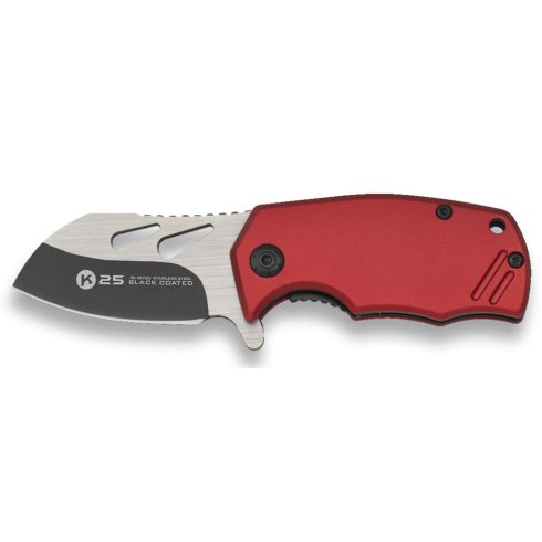 K25 MINI II red pocket knife. Clip - Albainox, zsebkés, 5,4 cm