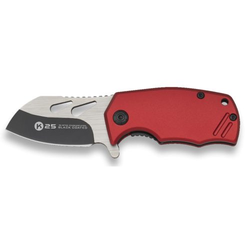 K25 MINI II red pocket knife. Clip - Albainox, zsebkés, 5,4 cm