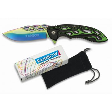   Albainox Colorful penknife. Titanium. 8.5 cm - zsebkés, bicska