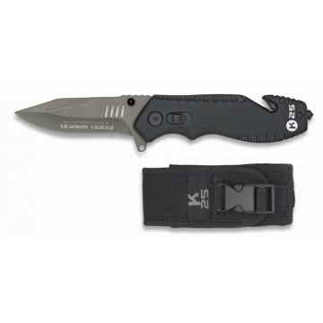   Tactical pocket knife H.8 cm - zsebkés, bicska, 8,4 cm, fekete