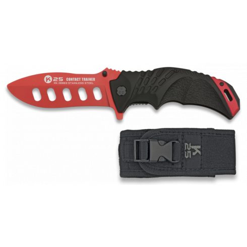 Pocket knife K25 training red. 10.1 cm - Albainox K25 gyakorló kés