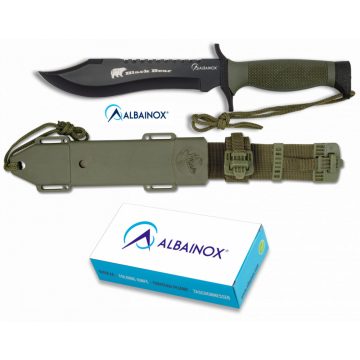 Knife ALBAINOX BLACK BEAR 18 cm 