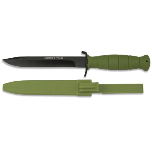 Knife ALBAINOX green 16.5cm - taktikai kés, zöld