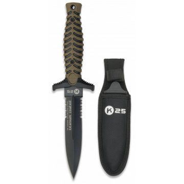   Knife K25. 12.5 coyote 12.5 cm - Albainox, taktikai kés, csizmakés, coyote, barna
