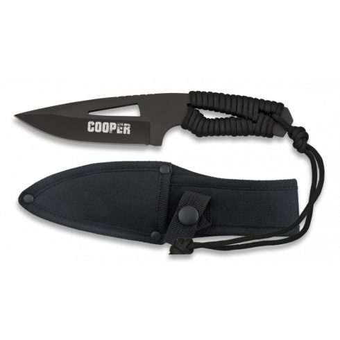 Albainox Cooper black knife.  10.9 cm - kés, fekete, 10,9 cm