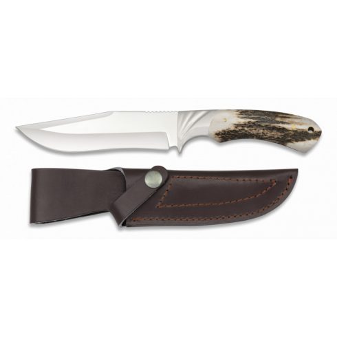 ALBAINOX Hunting knife. Handle in deer stag vadászkés