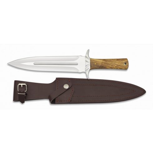 ALBAINOX Hunting knife. Handle in olive wood vadászkés
