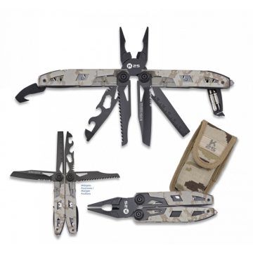 K25 arid camo pliers. 17 functions - Többfunkciós fogó