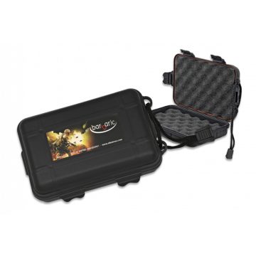 BARBARIC Black ABS box (12x8x4) - fekete műanyag doboz