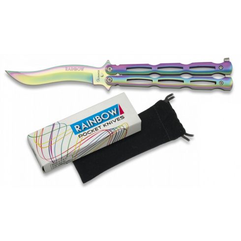 Pocket knife RAINBOW 10 cm - zsebkés, bicska