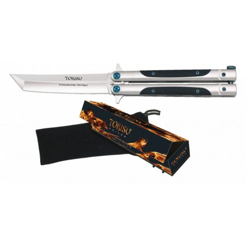 Tokisu balisong knife. Blade 10.5 cm - zsebkés