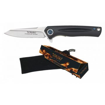   Tokisu CNC/G10/bearings folding knife - zsebkés, bicska, 7,2cm
