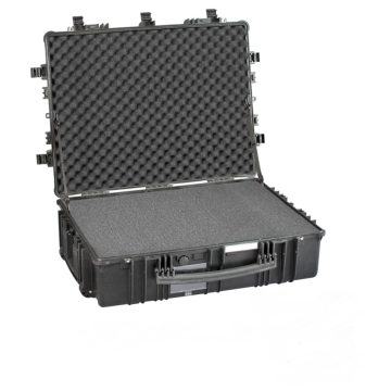   SUPROBOX E26-77 vízálló, törésálló műanyag hordláda, védőtáska - szivacsos