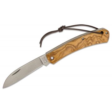 Fox Nauta EDC összecsukható kés, olive wood