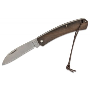 Fox Nauta EDC összecsukható kés, ziricote wood