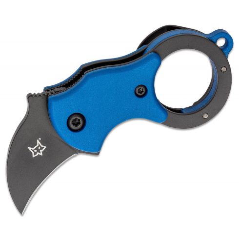 Fox Mini-KA black összecsukható kés, kék