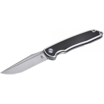   KIZER Cutlery Matanzas drop point összecsukható kés, fekete