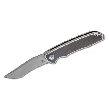   KIZER Cutlery Matanzas recurve tanto összecsukható kés, fekete