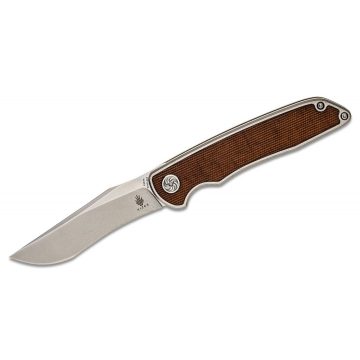   Kizer Cutlery Matanzas recurve tanto összecsukható kés, barna