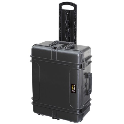 SUPROBOX M62-25T vízálló, törésálló műanyag hordláda, védőtáska - szivacsos