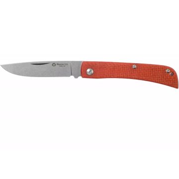 Maserin Scout összecsukható kés, red micarta 