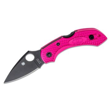   Spyderco Dragonfly 2 Lightweight S30V Black Blade összecsukható kés, pink 