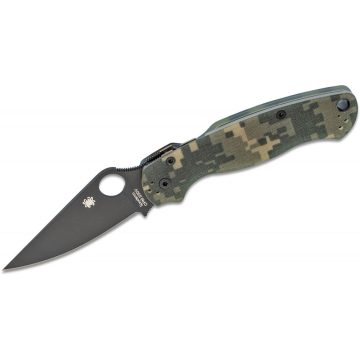 Spyderco Para Military 2 camo összecsukható kés, fekete