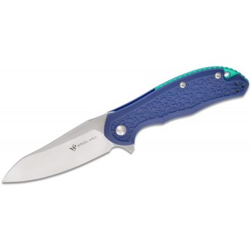   Steel Will Modus F25-15 D2 összecsukható kés, kék - zöld
