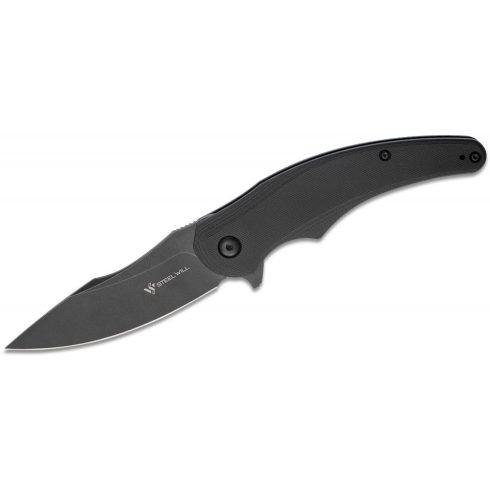 Steel Will Arcturus F55 Linerlock Black összecsukható kés, fekete