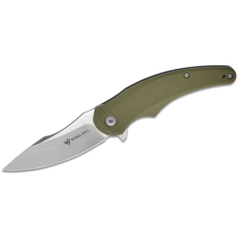 Steel Will Arcturus F55M Linerlock Green összecsukható kés, zöld
